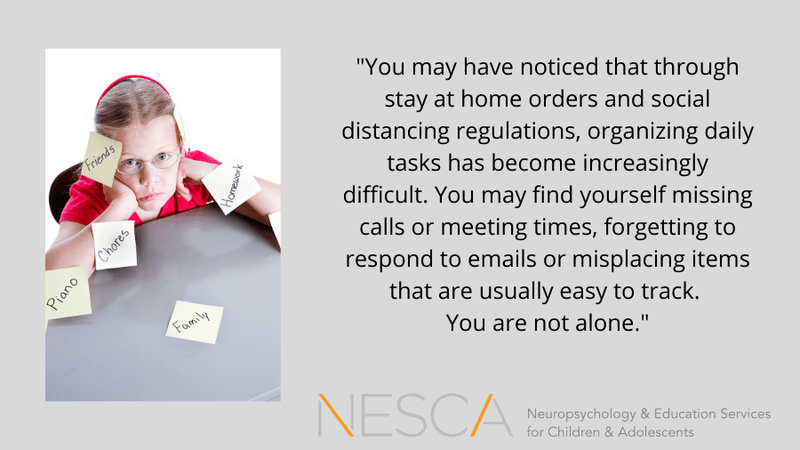 YES! COVID-19 May be Making Basic Daily Tasks More Difficult: The Link Between Executive Function Difficulties and Anxiety/Stress