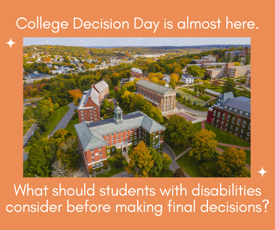 Choosing a College – Key Considerations for Students with Disabilities