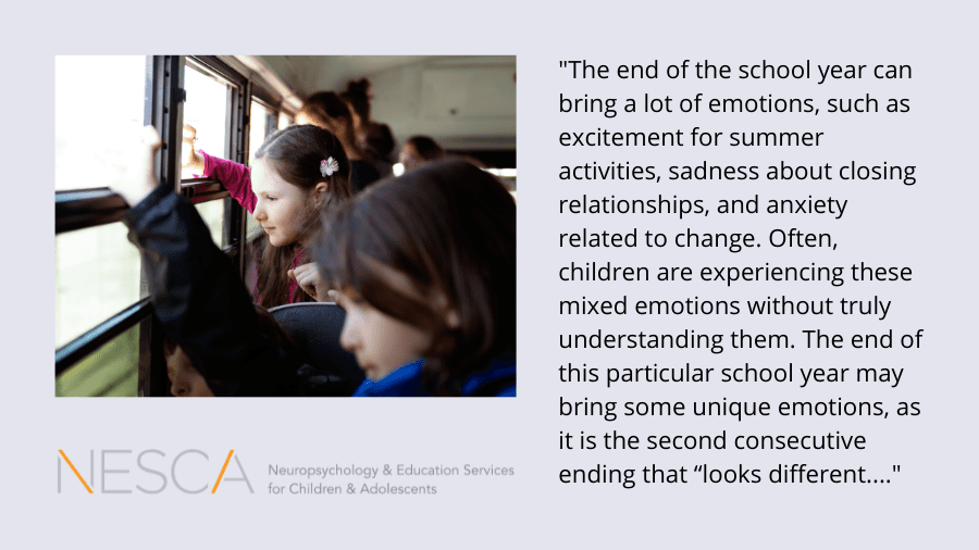 Dealing with End of the School Year Uncertainty
