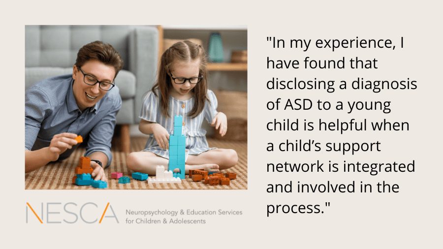ASD Diagnosis Disclosure with Children