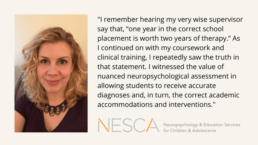 Pediatric Neuropsychologist Maggie Rodriguez, Psy.D., Joins NESCA