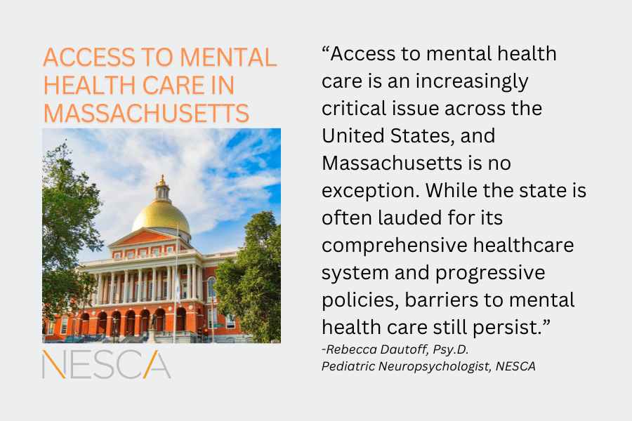Access to Mental Health Care in Massachusetts: Challenges and Opportunities
