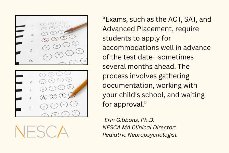 Don’t Miss Out: Planning Ahead for College Entrance Testing Accommodations